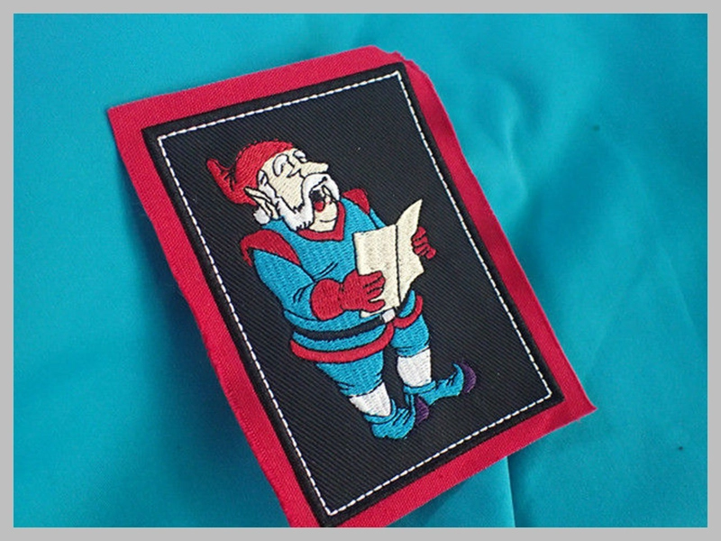 Pink Band Embroidered Patches for Baby Clothing