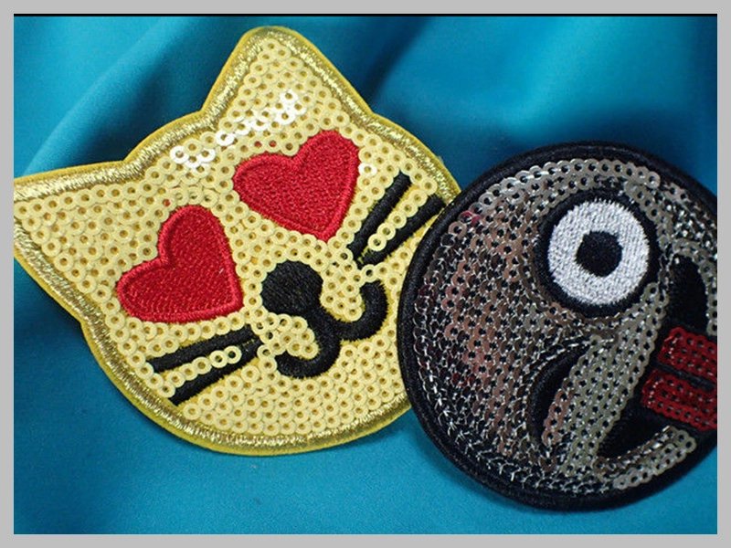 Pink Band Embroidered Patches for Baby Clothing Thumb