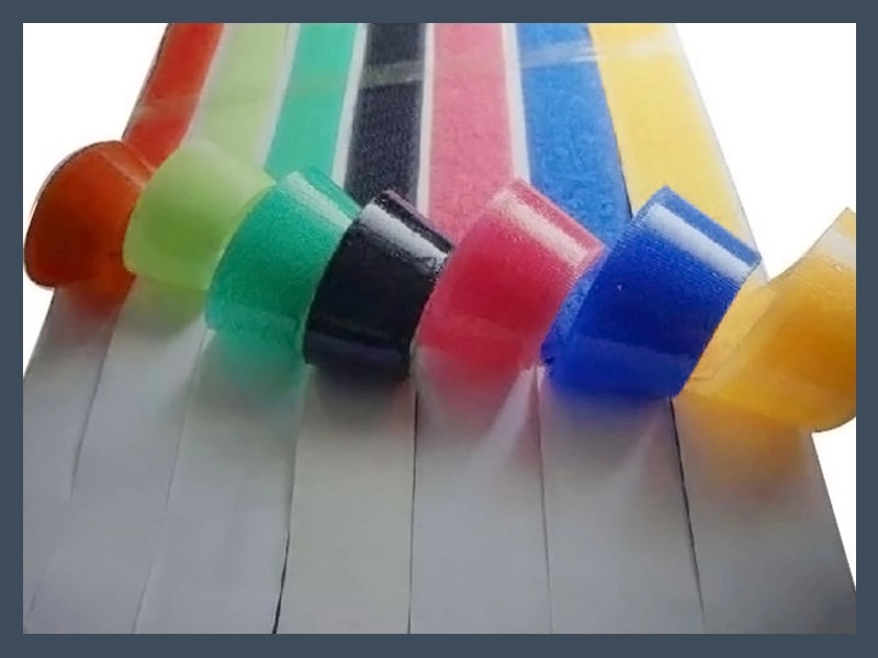 Colored Hot Melt Adhesive Hook and Loop