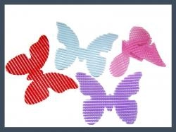 Butterfly Design Fringe Hair Gripper Pad