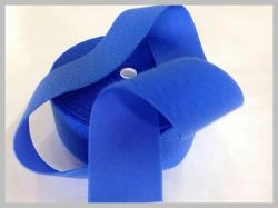 50mm Blue Nylon Loop Fabric Roll (25 meters)