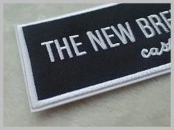 Custom Logo Polyester Adhesive Embroidery Patches