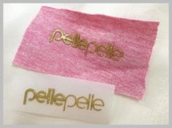 Shiny Gold Raised Embossed Heat Transfer Labels