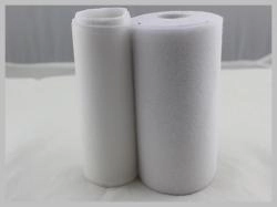 100mm White Double-Sided Hook and Loop for Fabric