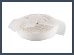 White Hook and Loop Hair Styling Headband