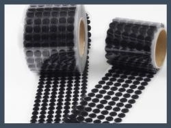 Die-Cut Adhesive Hook and Loop Shapes