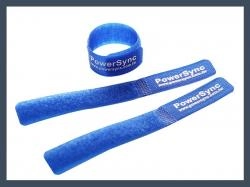 Blue Straight Stripe Hook and Loop Tape