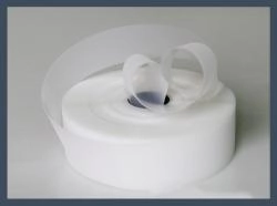 No. 2 White Fine Single Injection Hook Tape