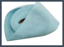 Aqua Blue Hook-Receptive Soft Nylon Loop