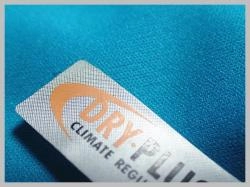 Silk Screen Heat Transfer Label on Real Leather