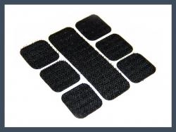 Square Adhesive-Backed Hook and Loop Pieces