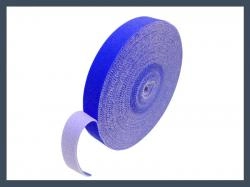 Blue Back-to-Back Hook and Loop Cable Tie