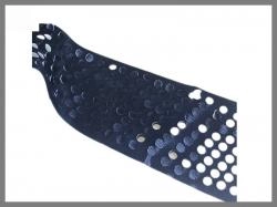 Custom-Sized Adhesive Hook and Loop Dots